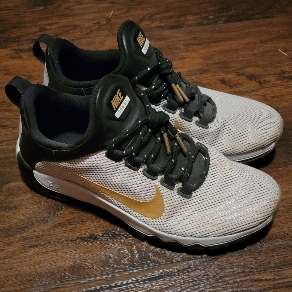 Nike Paid In Full Trainers Limited edition gold